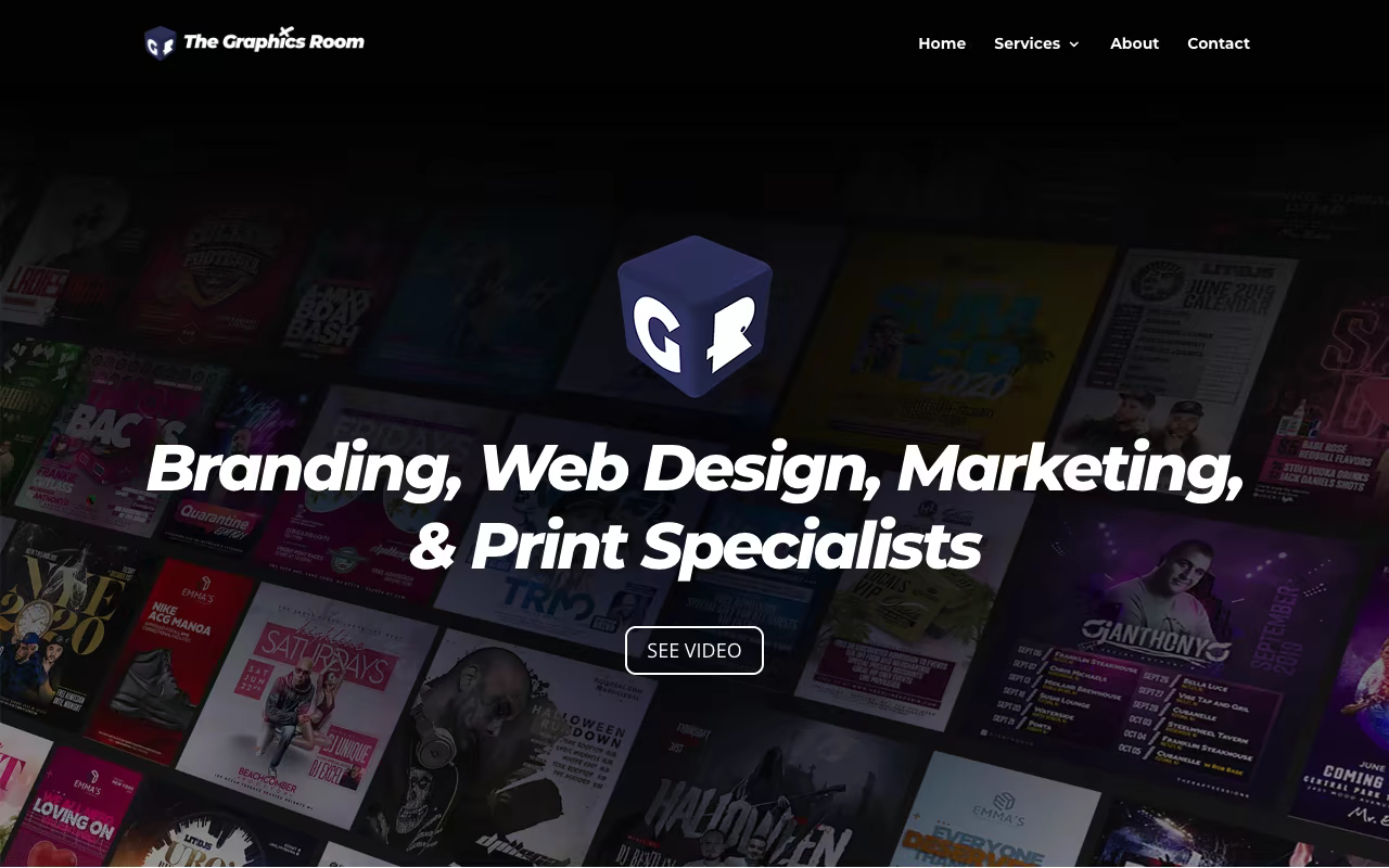 The Graphics Room homepage